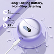 Waterproof clip-on earphones