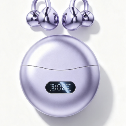 Waterproof clip-on earphones