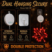 LOLStar Acorn Maple Leaves Pumpkin Thanksgiving Lights, 3 Pack Rechargeable | USB Rechargeable Thanksgiving Lights, Fall Lights with Suction Cups, 8 Flashing Mode and Timer, Autumn Decorations
