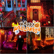 LAMPHOME 165ft Halloween Lights, 500 LED Transparent Wire Fairy Starry String Light Plug in, 16Lighting Modes for Indoor Outdoor Xmas Tree Wedding Party Decoration