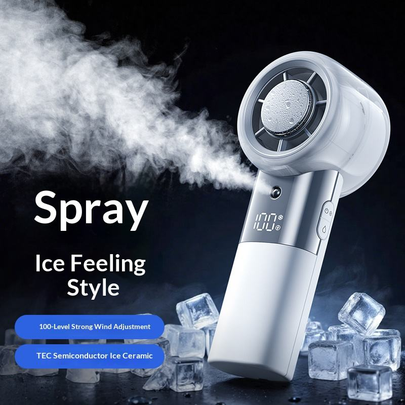New handheld misting fan