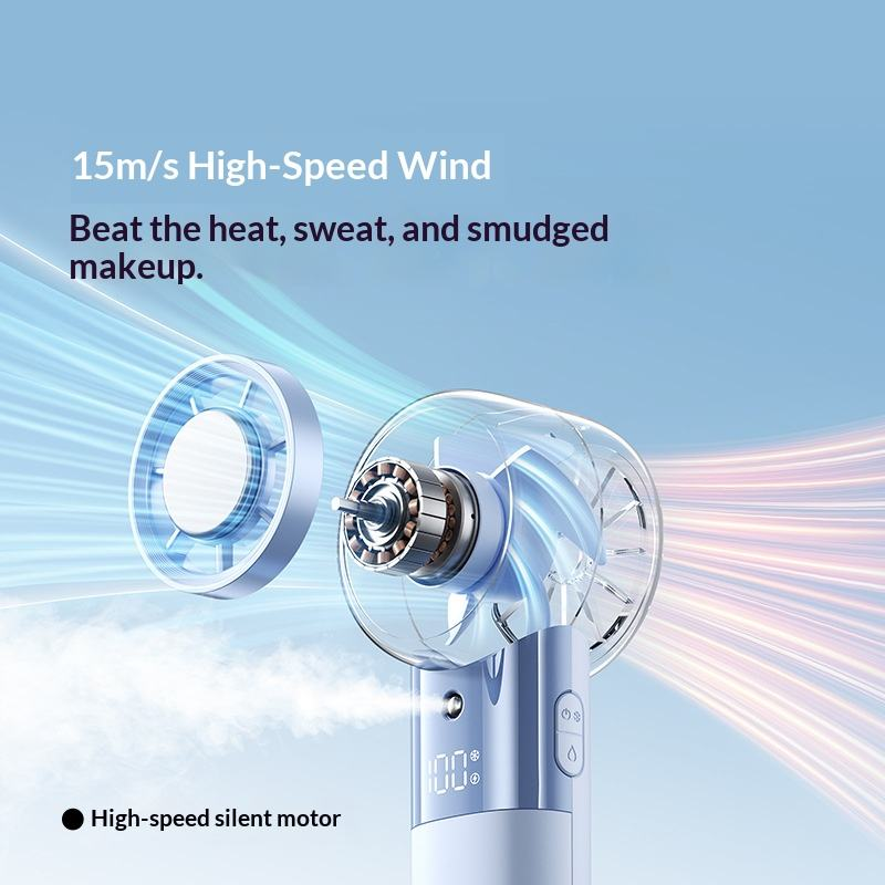 New handheld misting fan