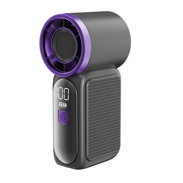 Portable rechargeable turbo fan