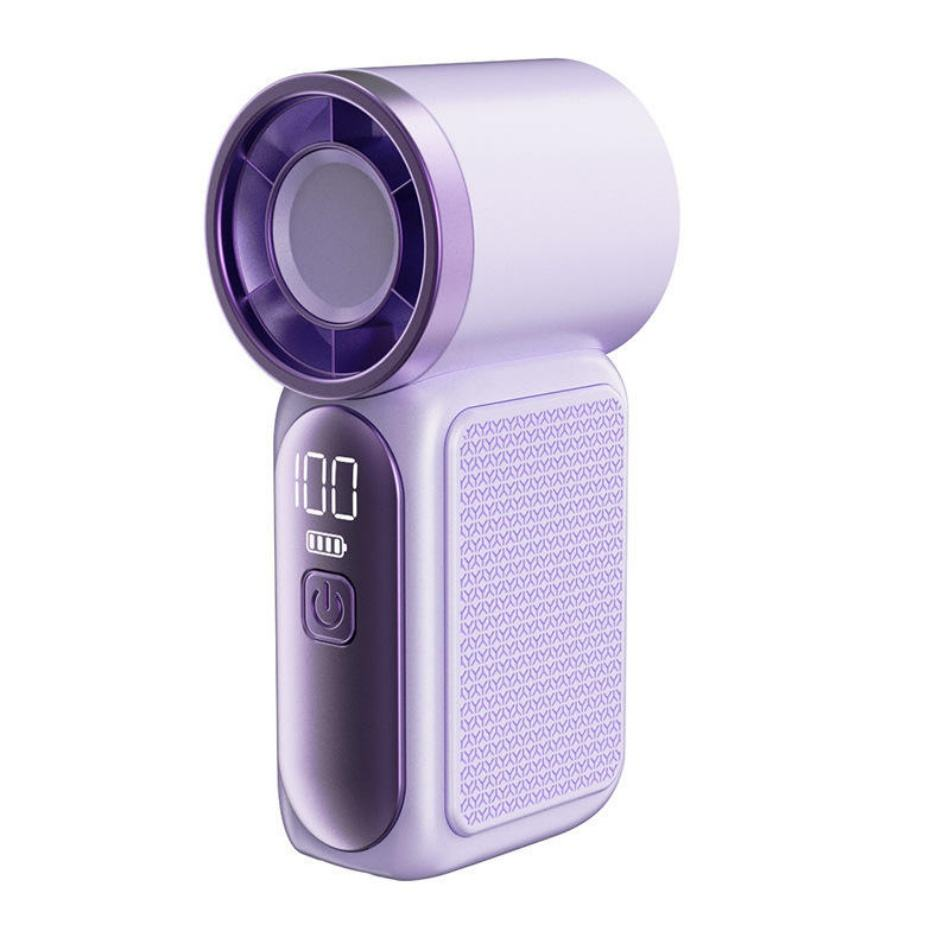 Portable rechargeable turbo fan